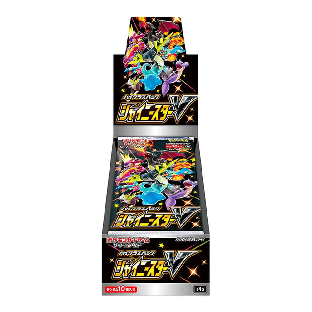 Pokémon Shiny Star V S4a Booster Box 10 Bustine JAP