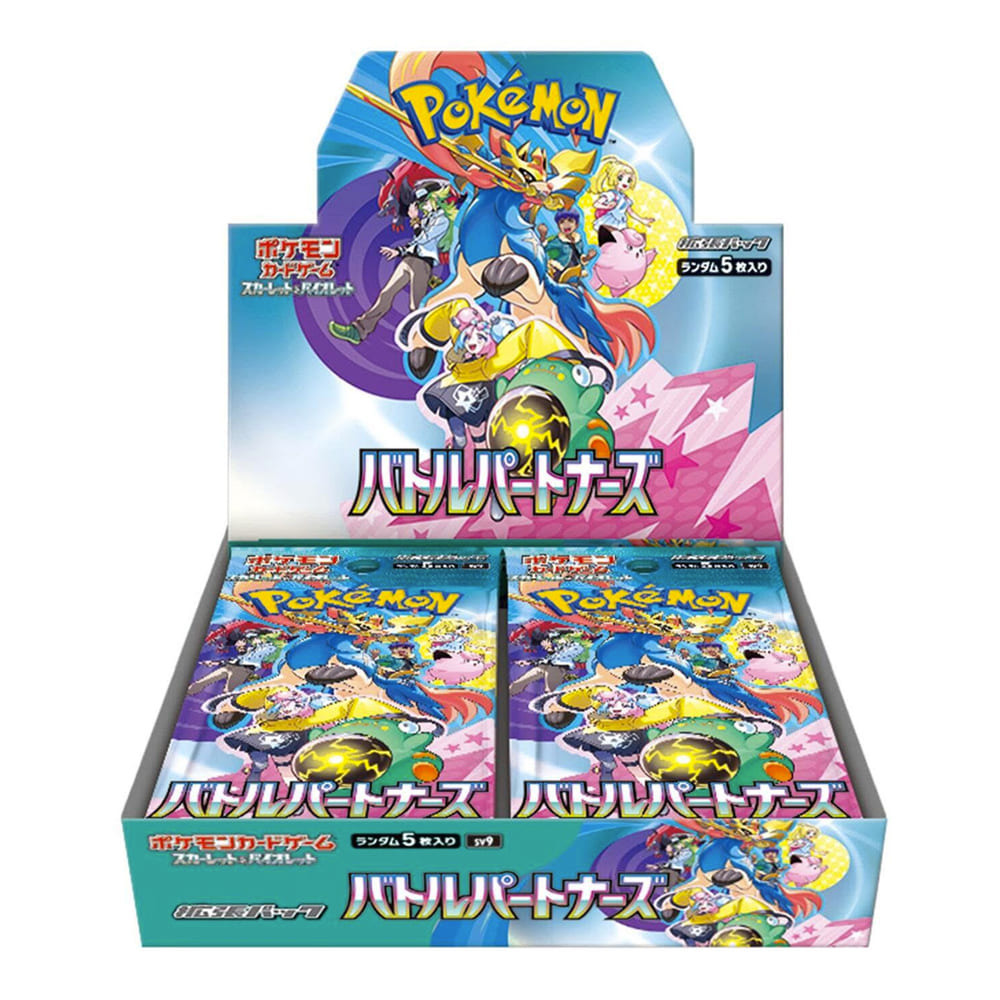 Pokémon Battle Partners SV9 Booster Box 30 Bustine JAP