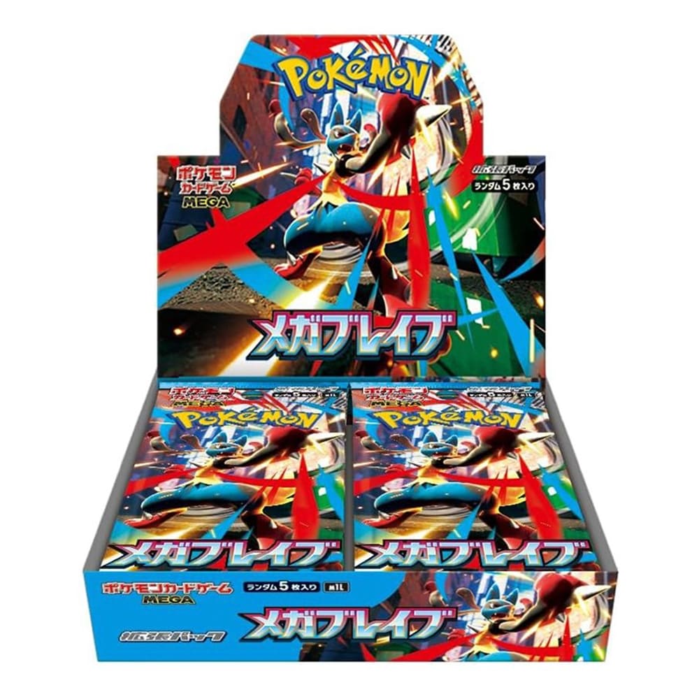 Pokémon Mega Brave M1L Booster Box 30 Bustine JAP