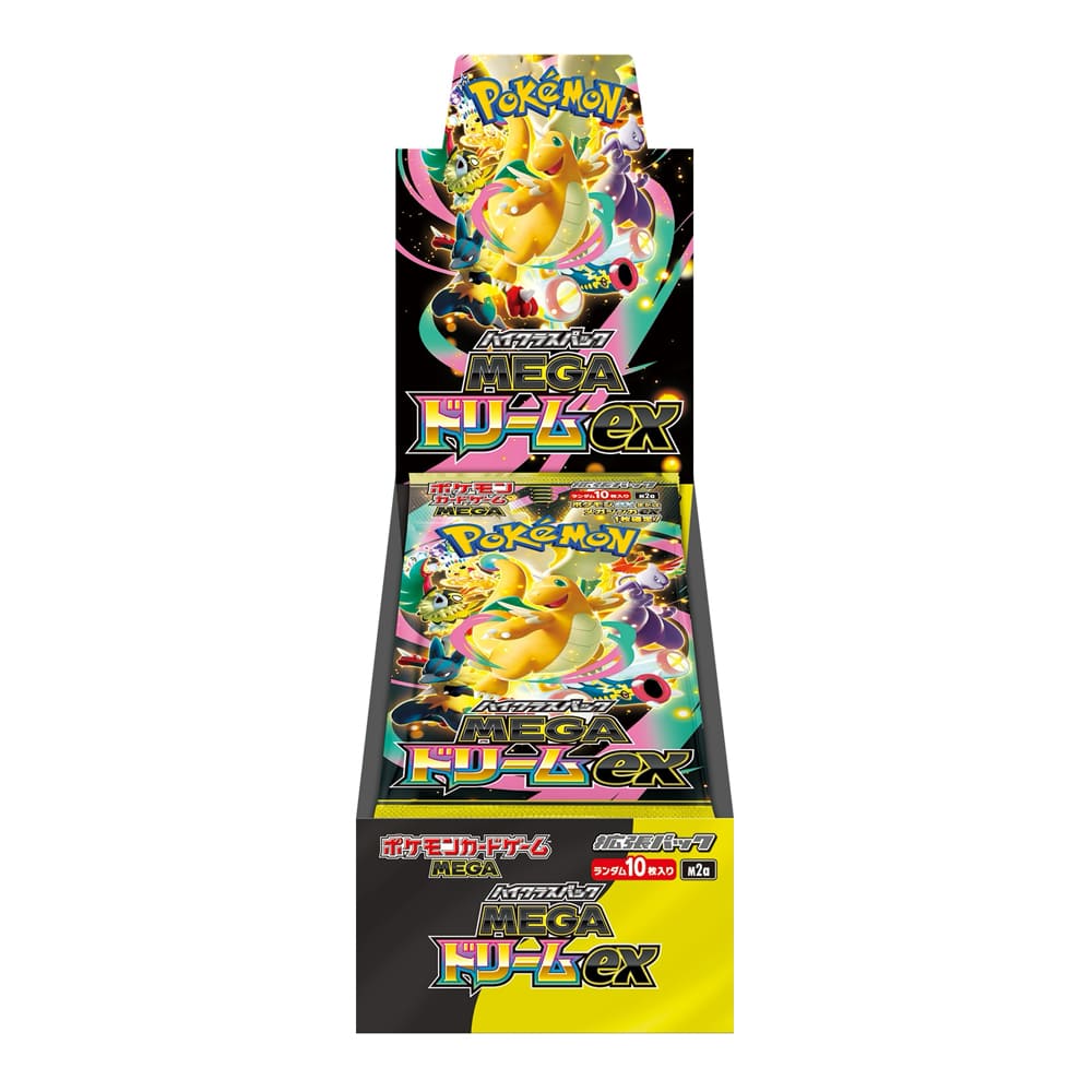 Pokémon Mega Dream ex M2a Booster Box 10 Bustine JAP