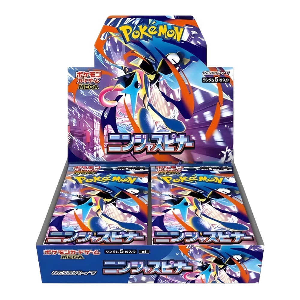 Pokémon Ninja Spinner M4 Booster Box 30 Bustine JAP