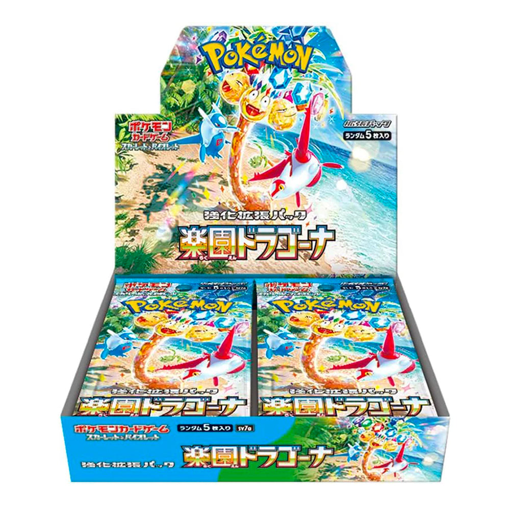 Pokémon Paradise Dragona SV7a Booster Box 30 Bustine JAP