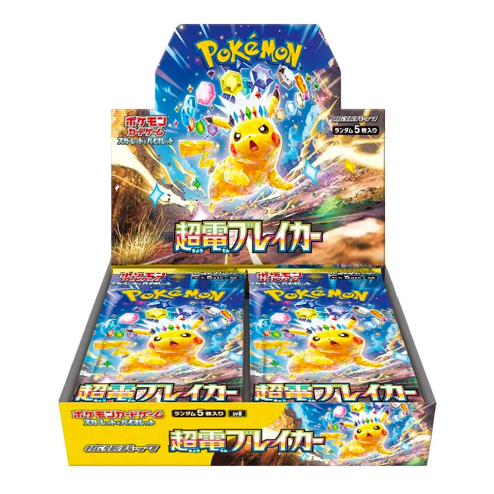 Pokémon Super Electric Breaker SV8 Booster Box 30 Bustine JAP
